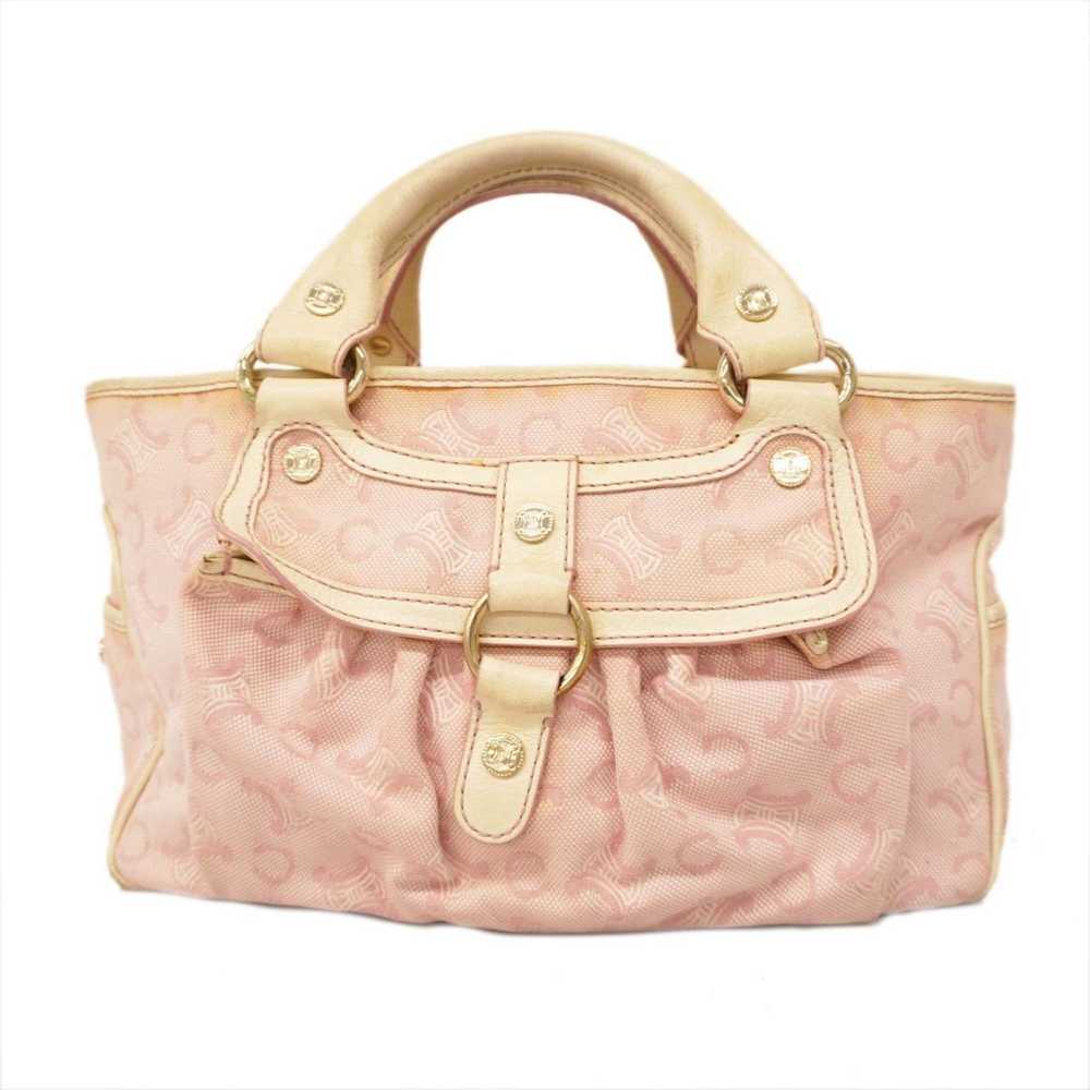 Celine Celine handbag C Macadam Boogie bag canvas… - image 1