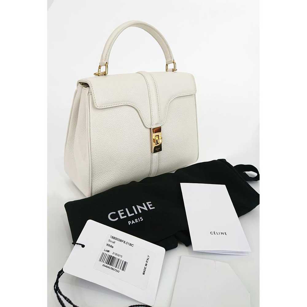 Celine Sac 16 leather handbag - image 6
