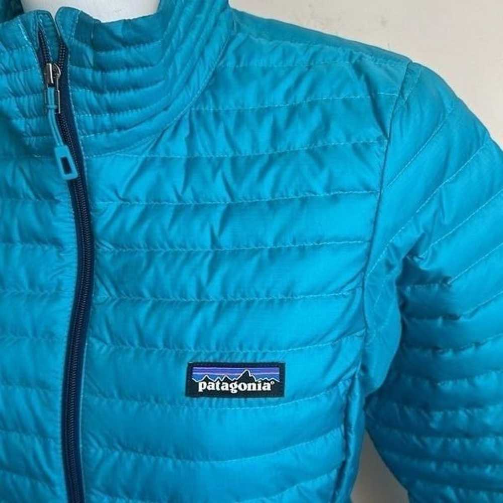Patagonia Women’s Blue Down Puffer Jacket S - image 2