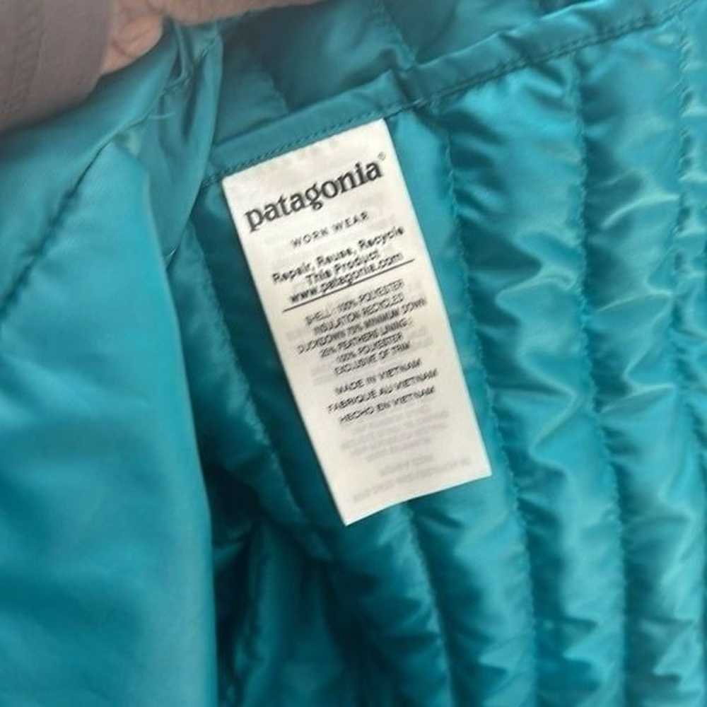 Patagonia Women’s Blue Down Puffer Jacket S - image 7