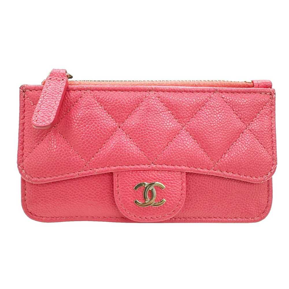 Chanel Chanel Matelasse Coin Case Wallet Card Bus… - image 1