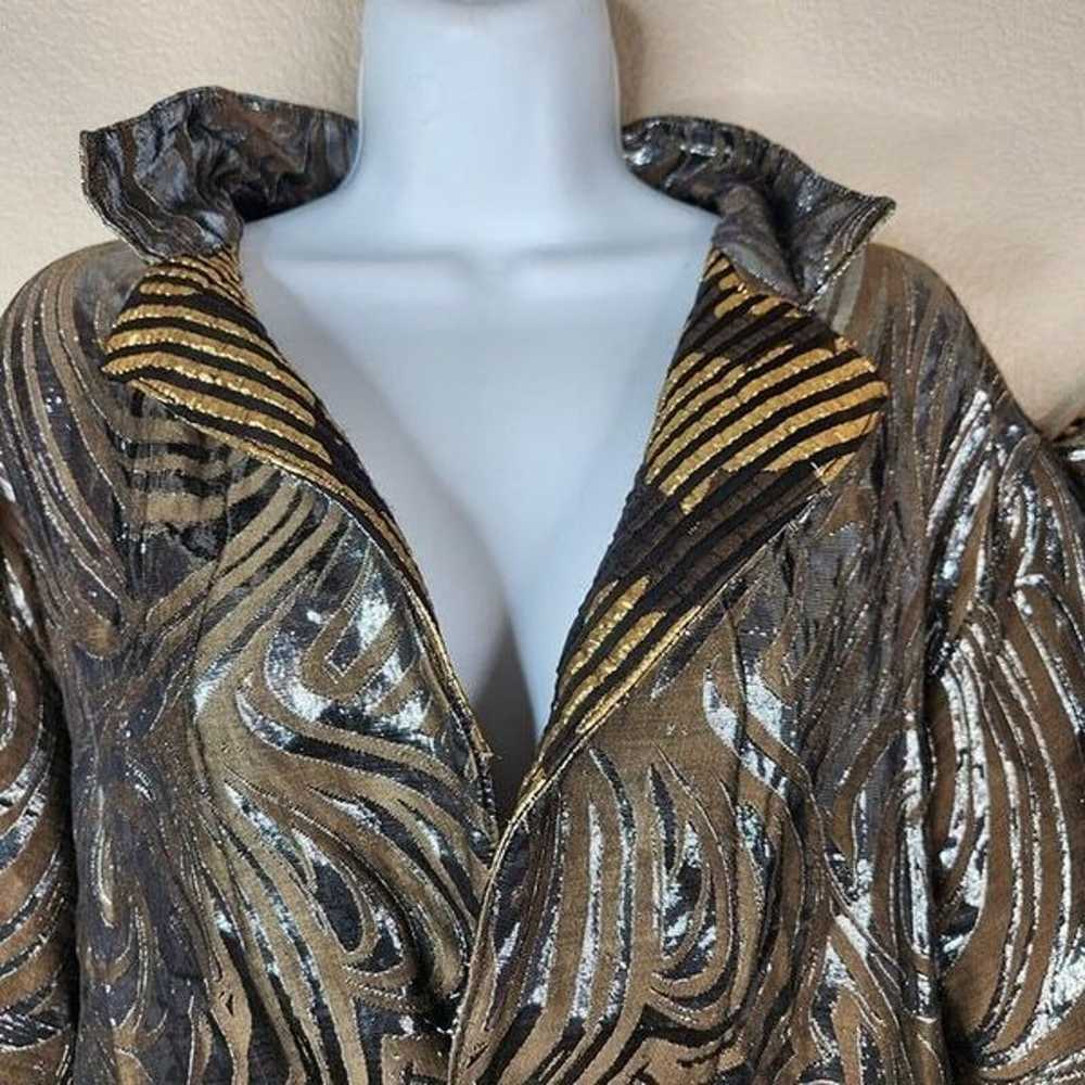 Vintage Dramatic Jacket With Tails Womens Size L … - image 8