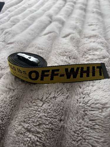 Off-White Off White Yellow Industrial Belt (1st ed