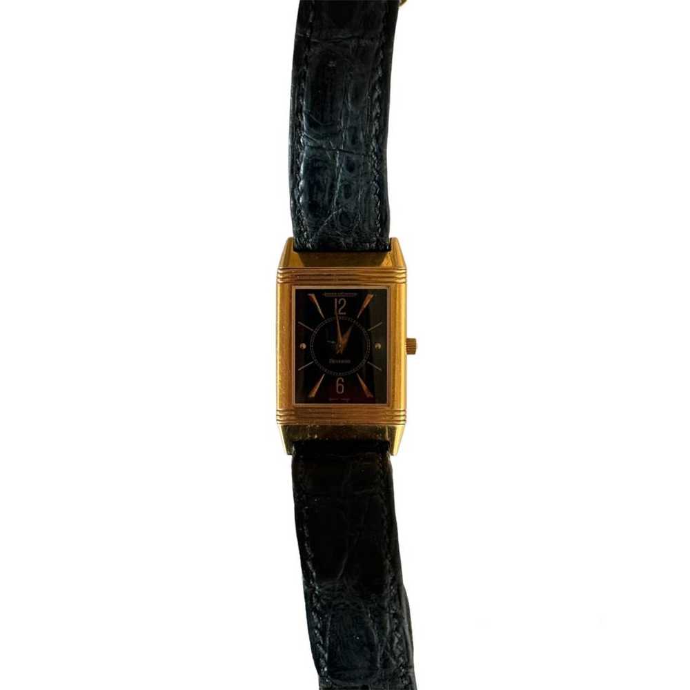 Jaeger-Lecoultre Reverso pink gold watch - image 5