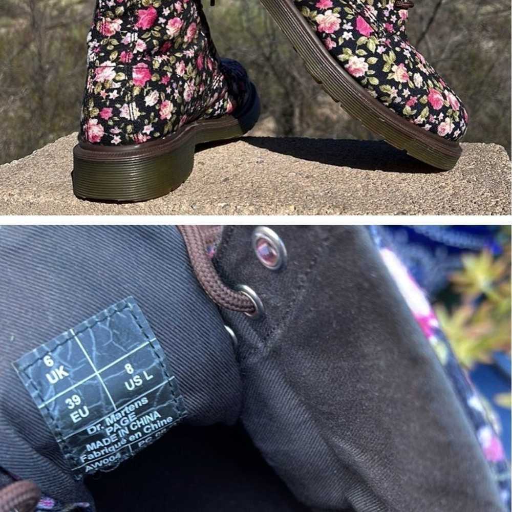 Dr. Martens Floral Page Boots - image 12