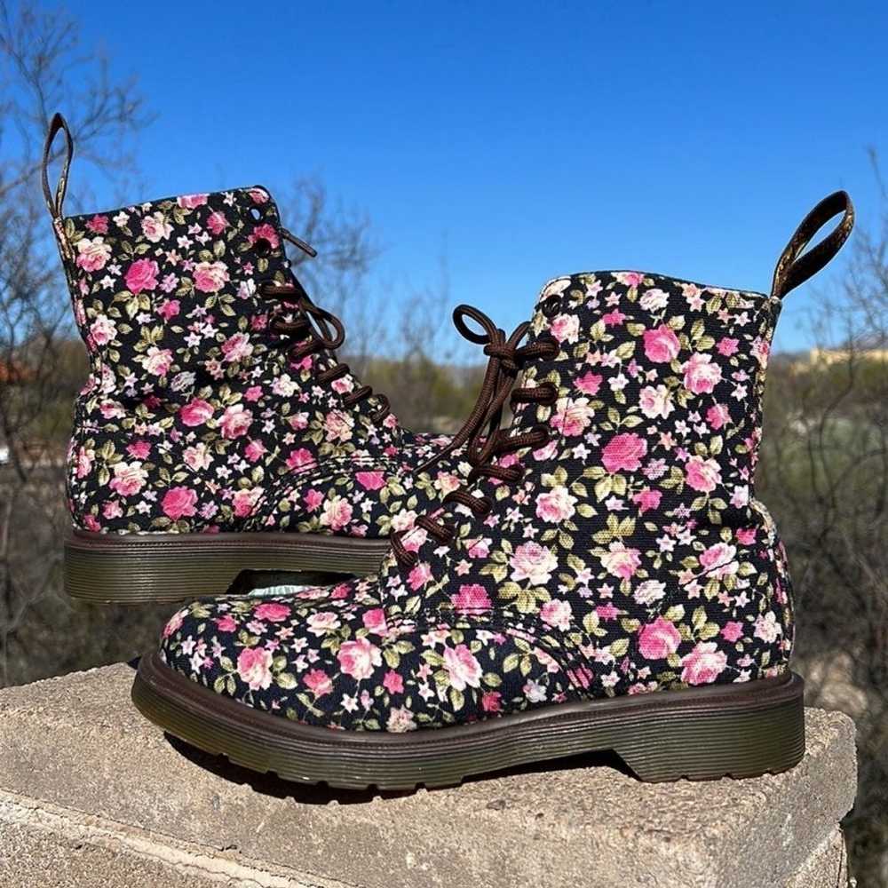 Dr. Martens Floral Page Boots - image 1