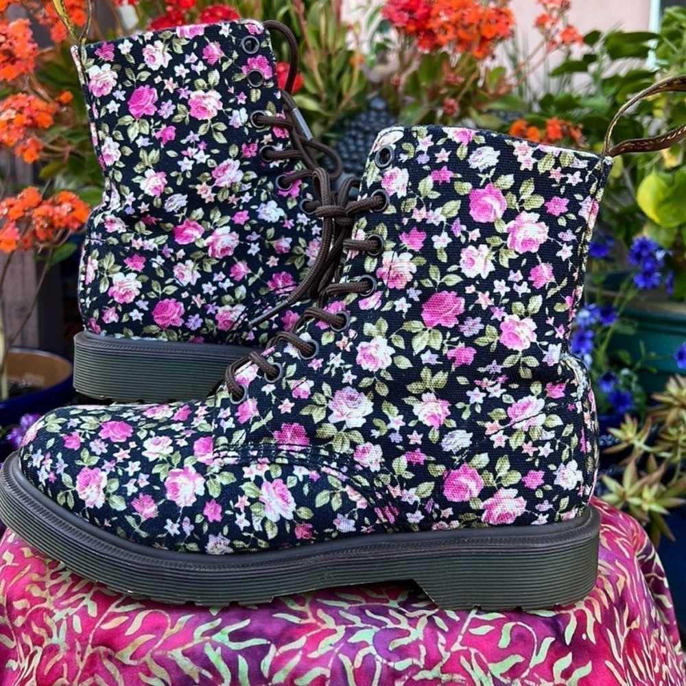 Dr. Martens Floral Page Boots - image 2