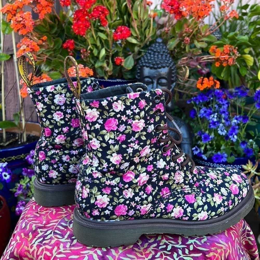 Dr. Martens Floral Page Boots - image 3