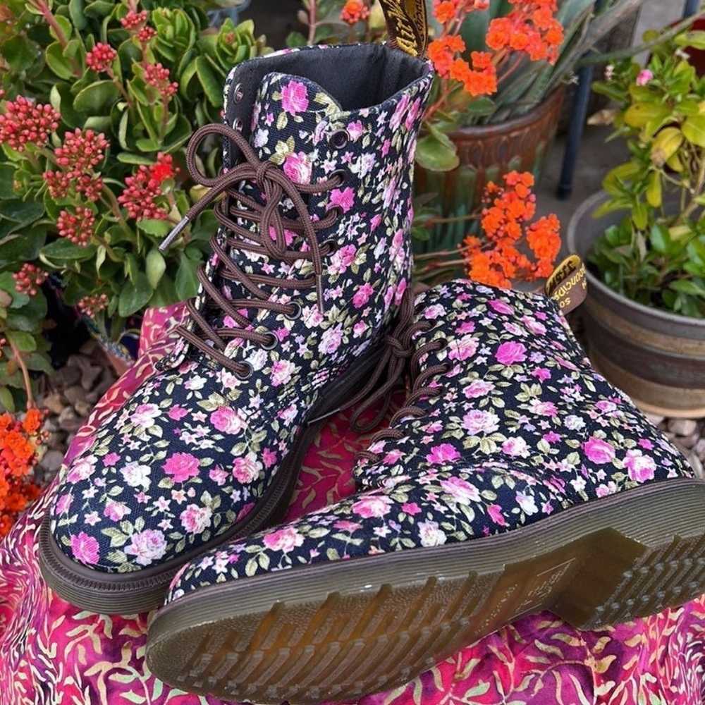 Dr. Martens Floral Page Boots - image 5