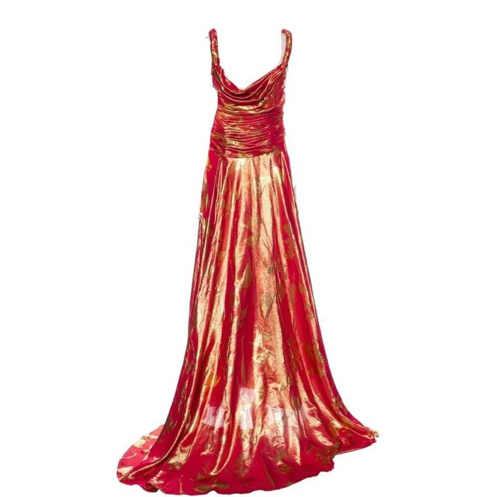 Oscar De La Renta Silk maxi dress - image 2