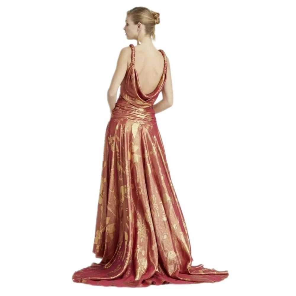 Oscar De La Renta Silk maxi dress - image 6