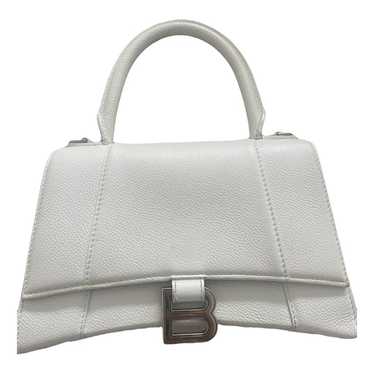 Balenciaga Hourglass leather handbag