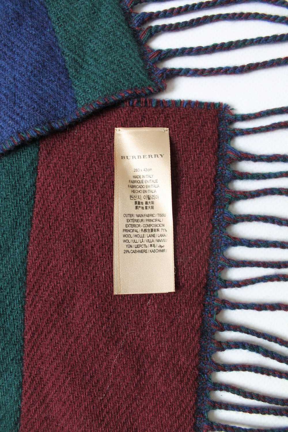 Burberry × Cashmere & Wool RARE BURBERRY London R… - image 11