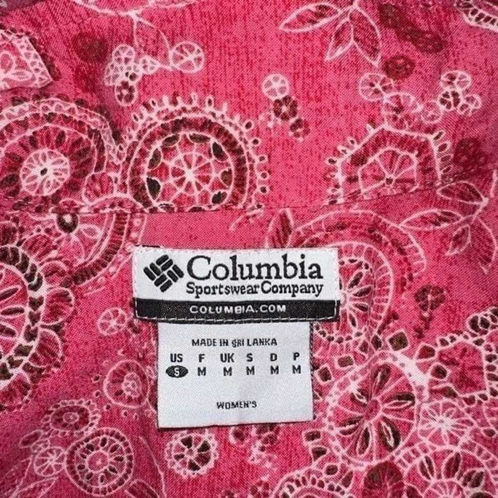 Columbia Womens Small Vintage Pink Boho Flax Blen… - image 5