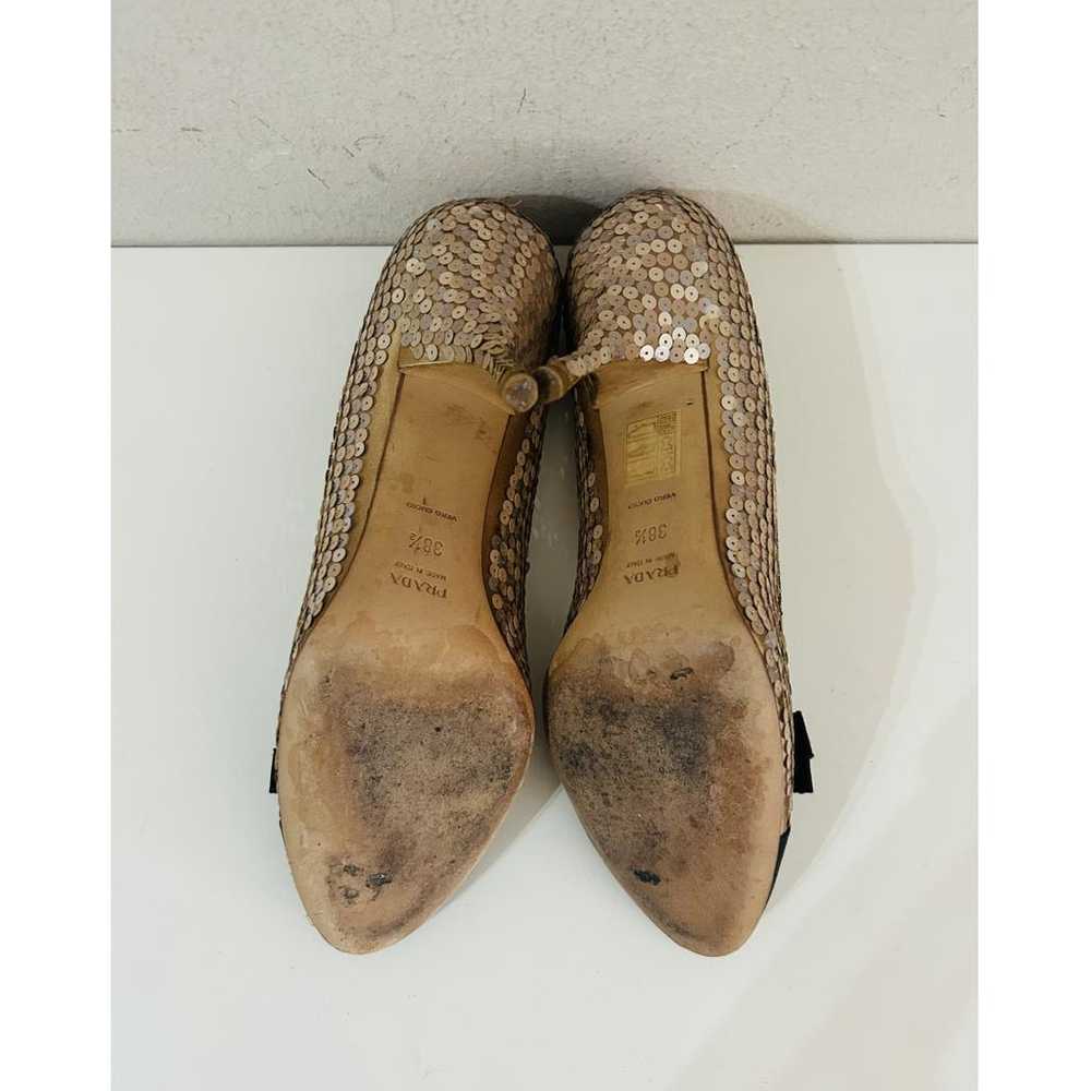 Prada Glitter heels - image 5