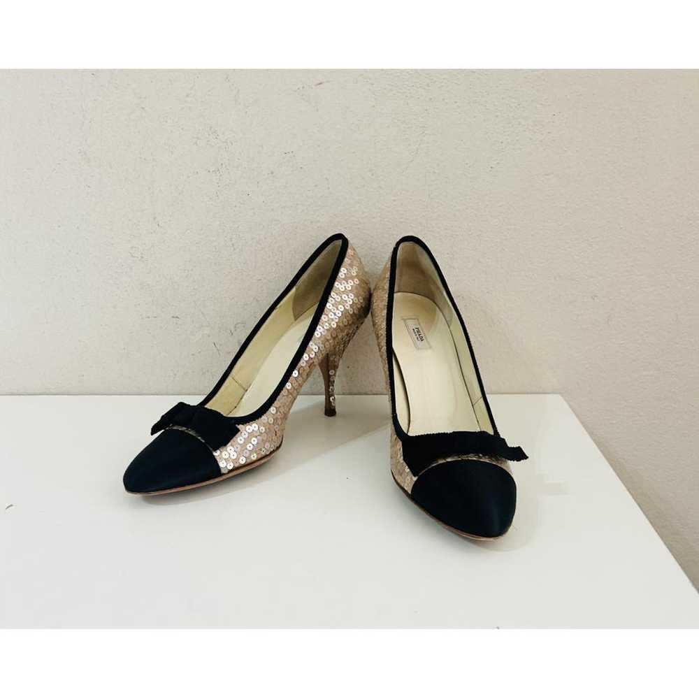 Prada Glitter heels - image 9