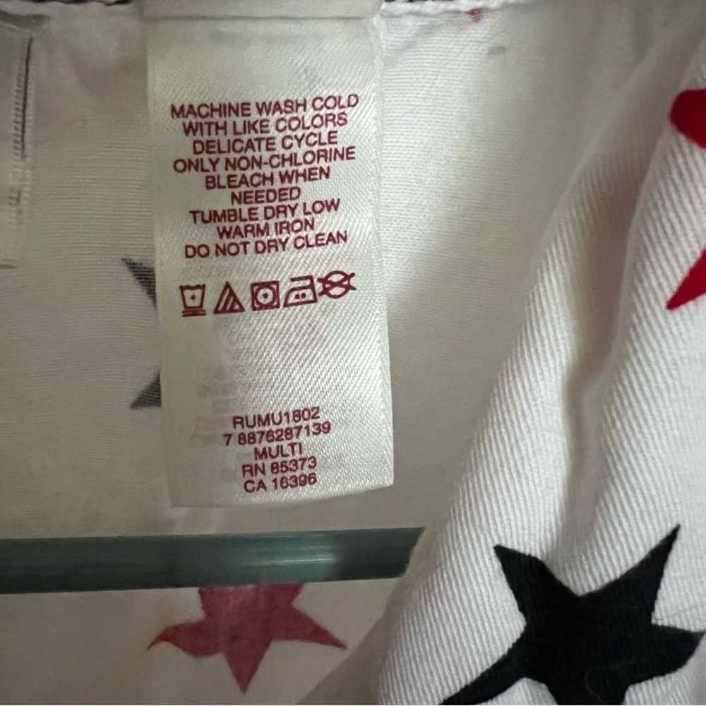 Russ Liz Claiborne Women's Patriotic Star Print S… - image 8