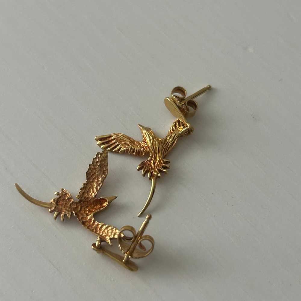 14k Gold Earrings - image 3