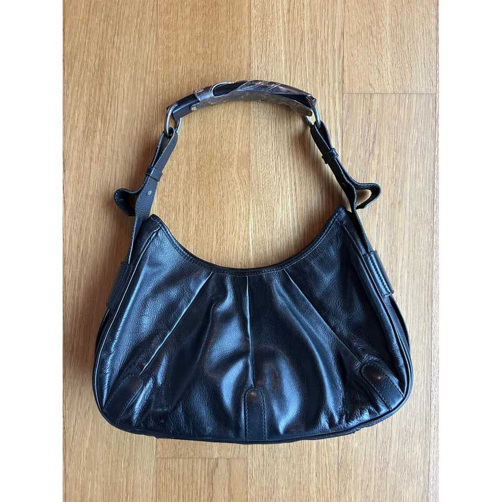 Yves Saint Laurent Mombasa leather handbag - image 4
