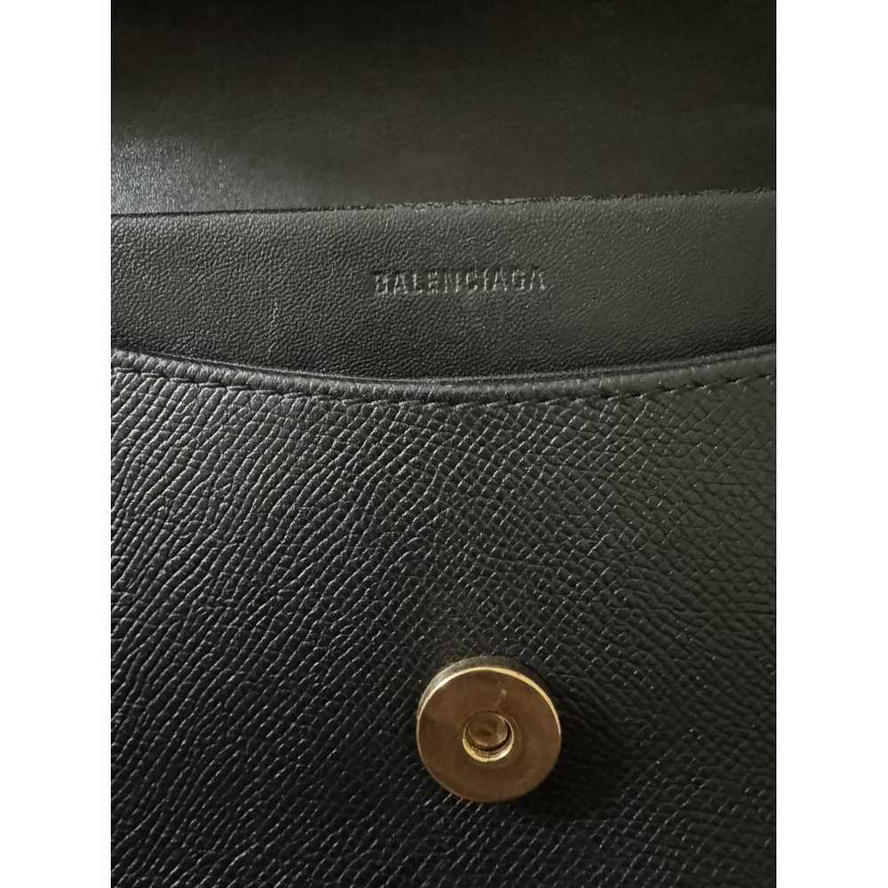 Balenciaga B leather handbag - image 4