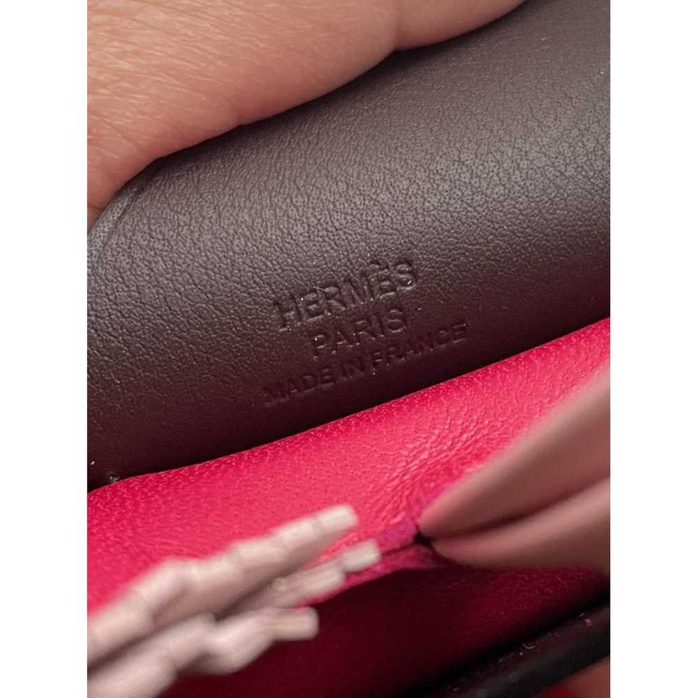 Hermès Rodéo Pégase leather bag charm - image 3
