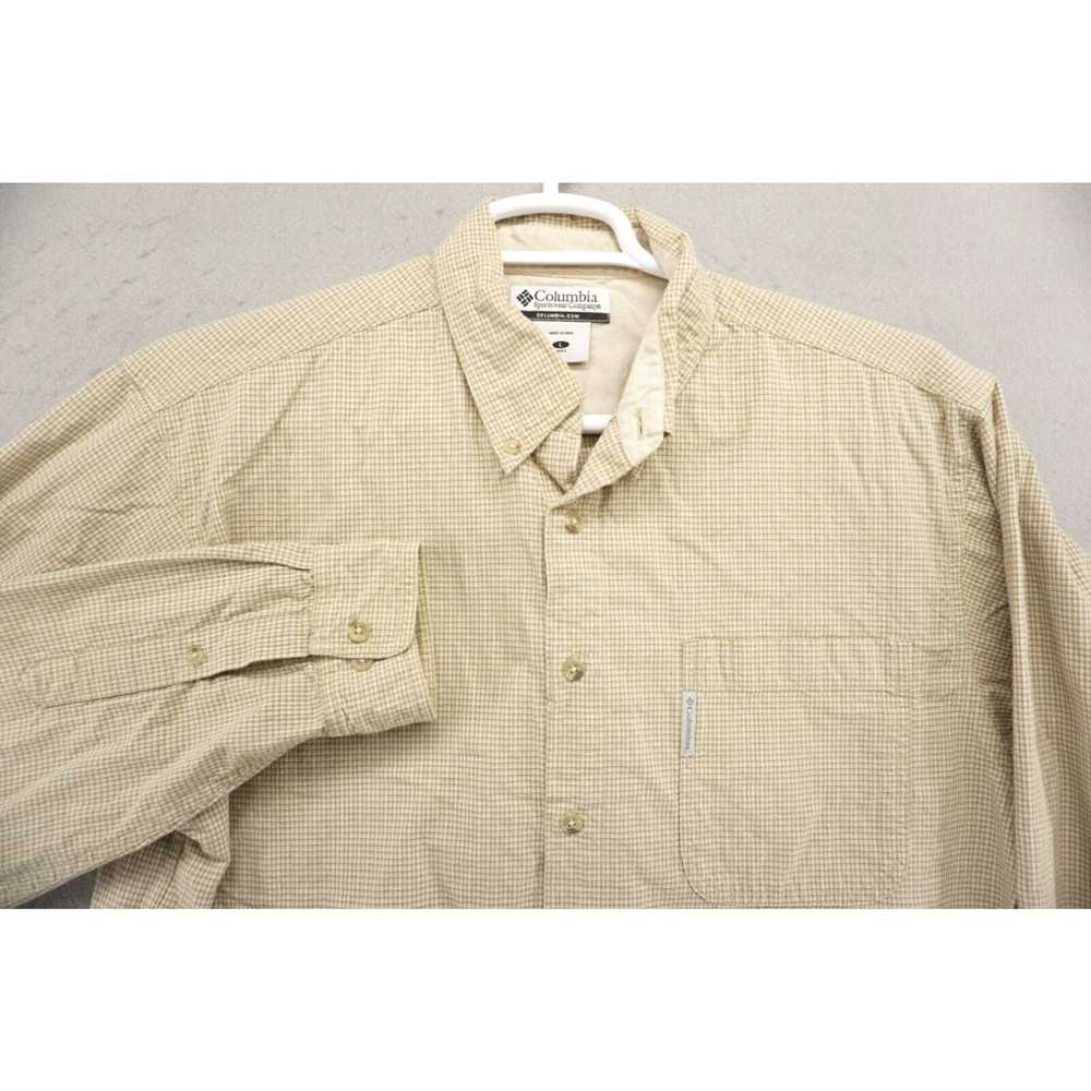Vintage Columbia Mens Shirt Size Large Button Dow… - image 1