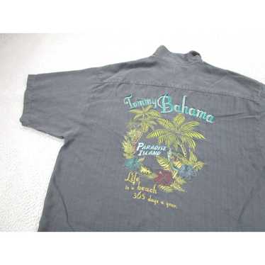 Tommy Bahama Tommy Bahama Shirt Mens XL Gray Embr… - image 1