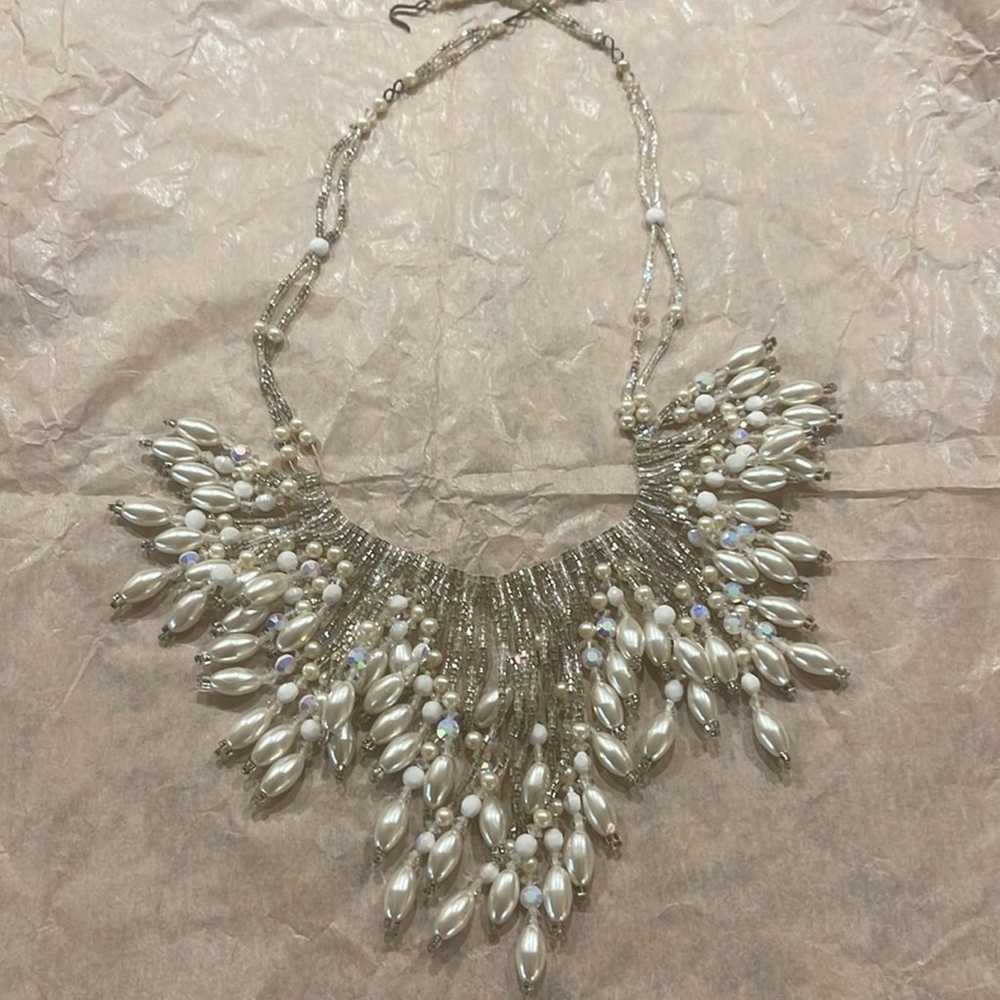 Pearl necklace Chipita vintage luxury exotic  stu… - image 1