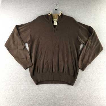 Blend Beretta Sweater Mens Extra Large 1/4 Zip Pu… - image 1