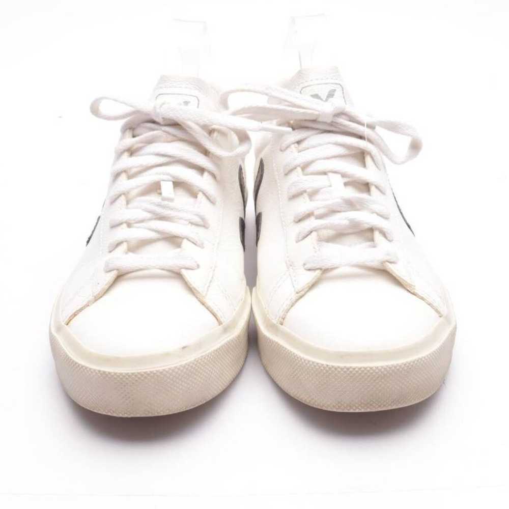 Veja Leather trainers - image 2