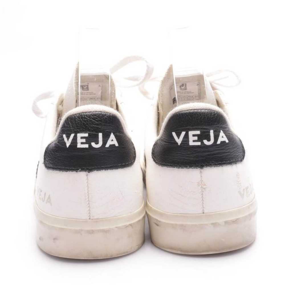 Veja Leather trainers - image 3