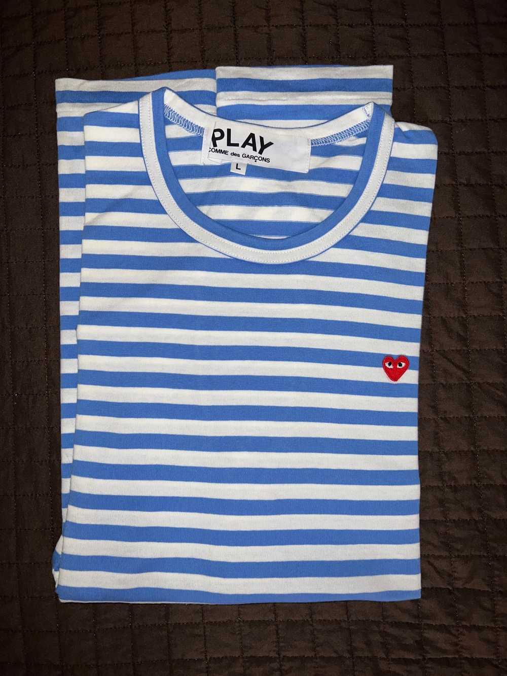 Comme Des Garcons Play cdg play l/s striped mini … - image 2