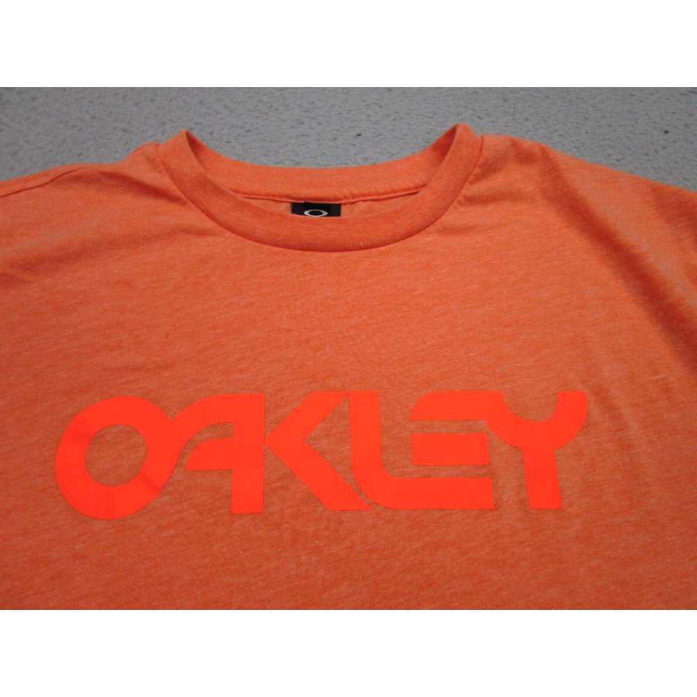 Oakley Oakley Shirt Mens XL Orange T-Shirt Center… - image 1
