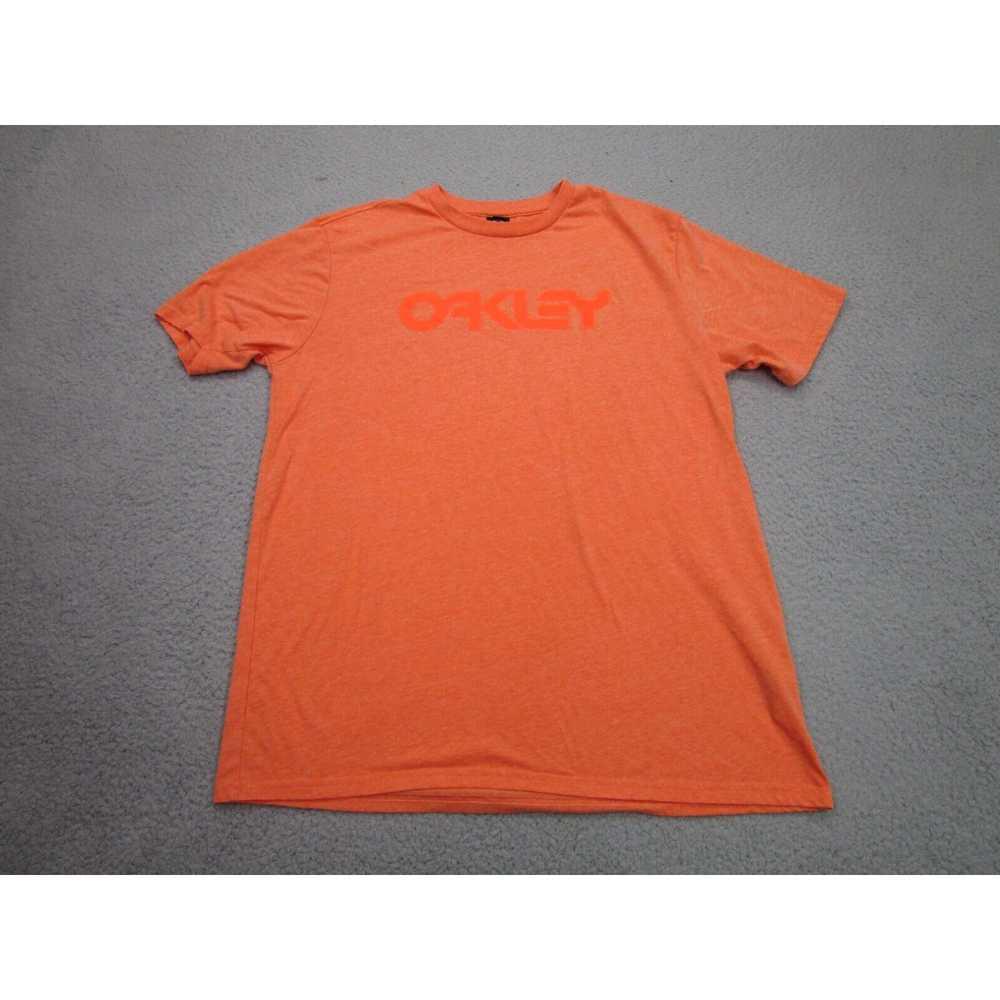 Oakley Oakley Shirt Mens XL Orange T-Shirt Center… - image 2