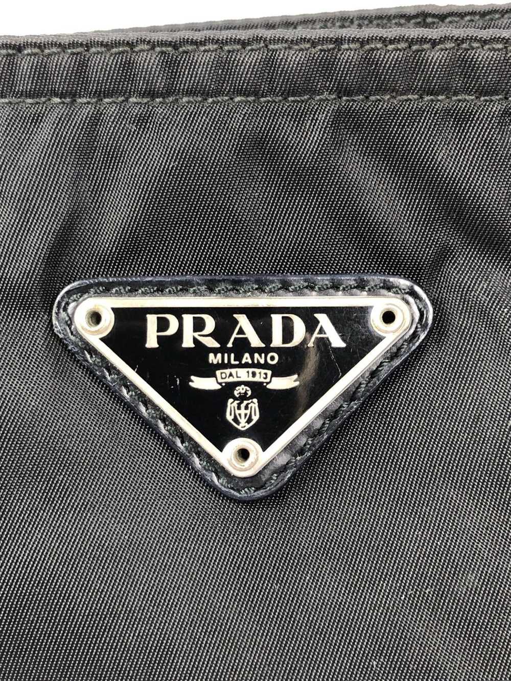 Prada Prada tessuto nero nylon crossbody bag - image 2