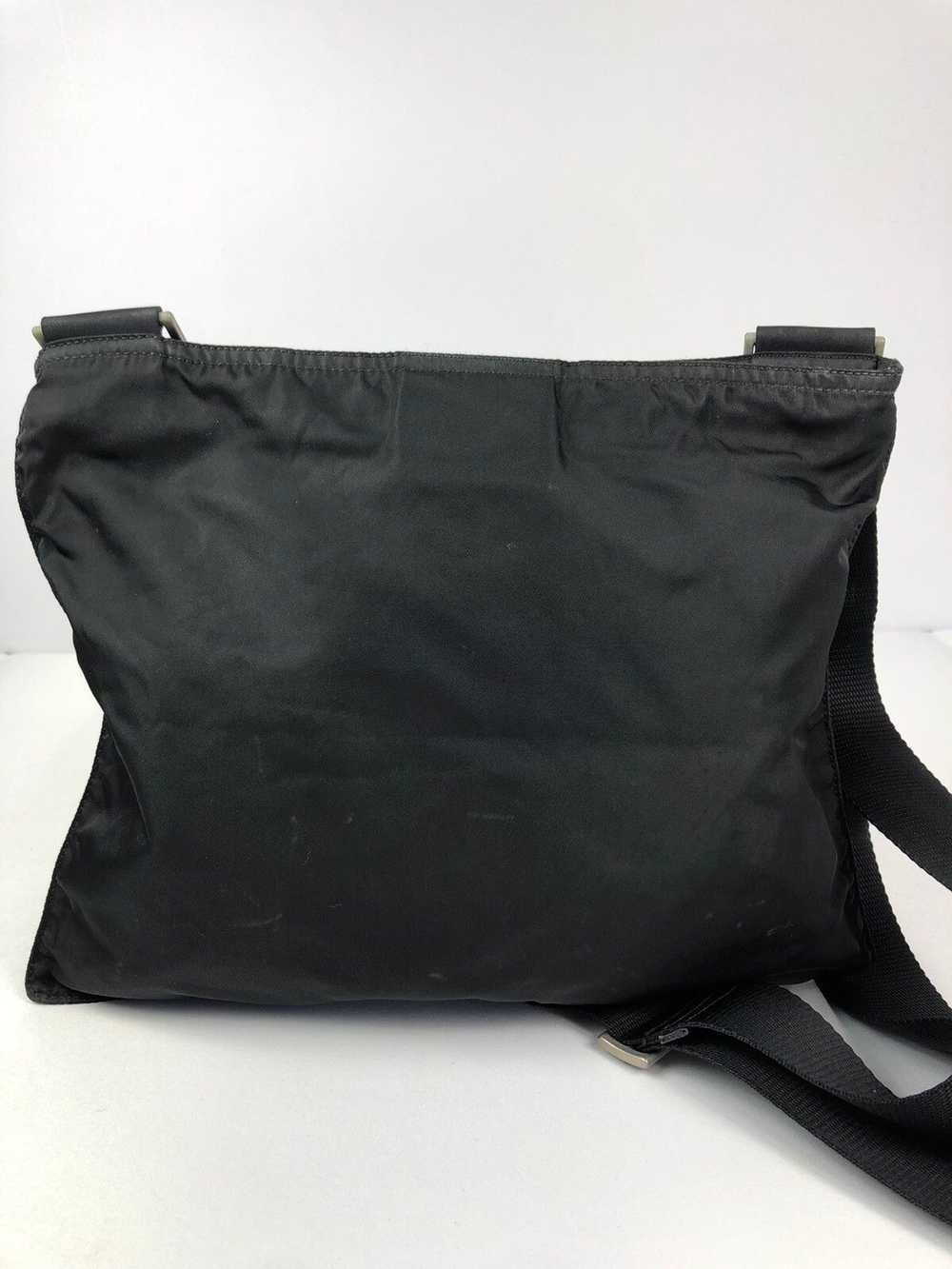 Prada Prada tessuto nero nylon crossbody bag - image 6