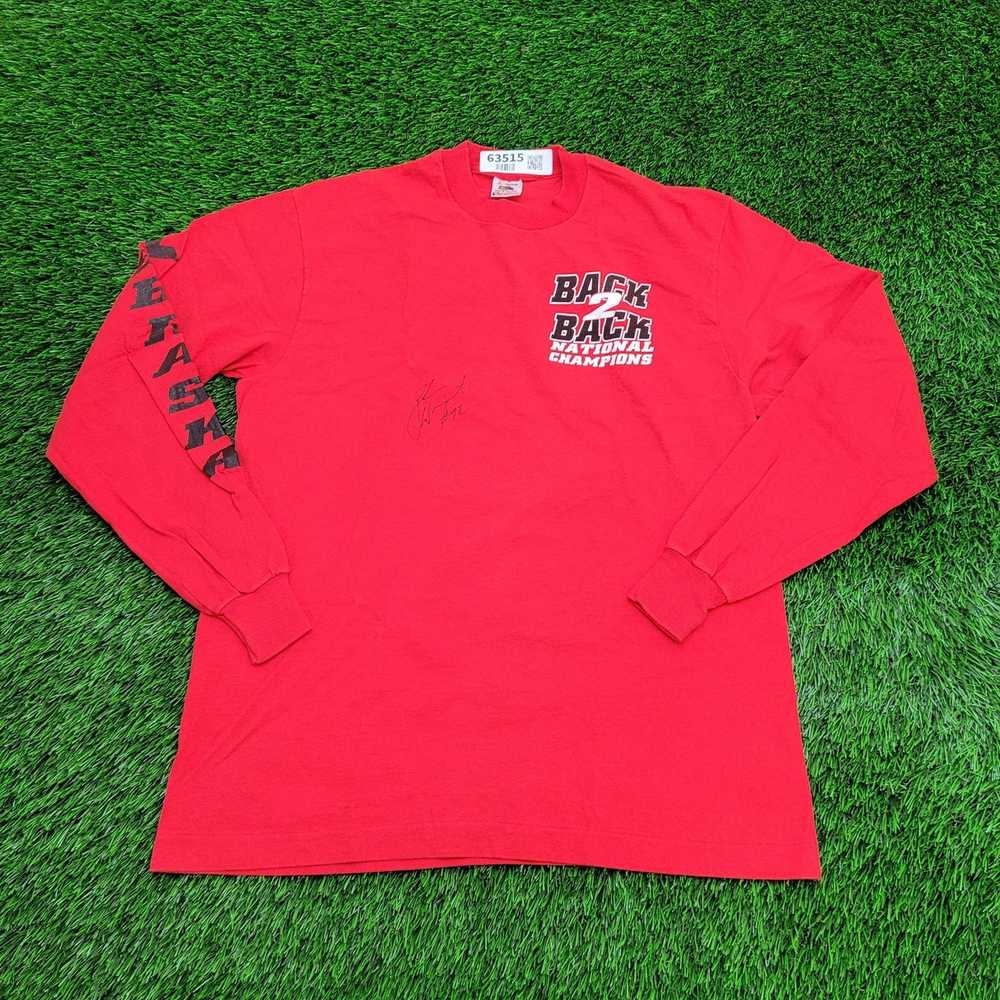 Fruit Of The Loom Vintage 1995 Cornhuskers Champ … - image 2