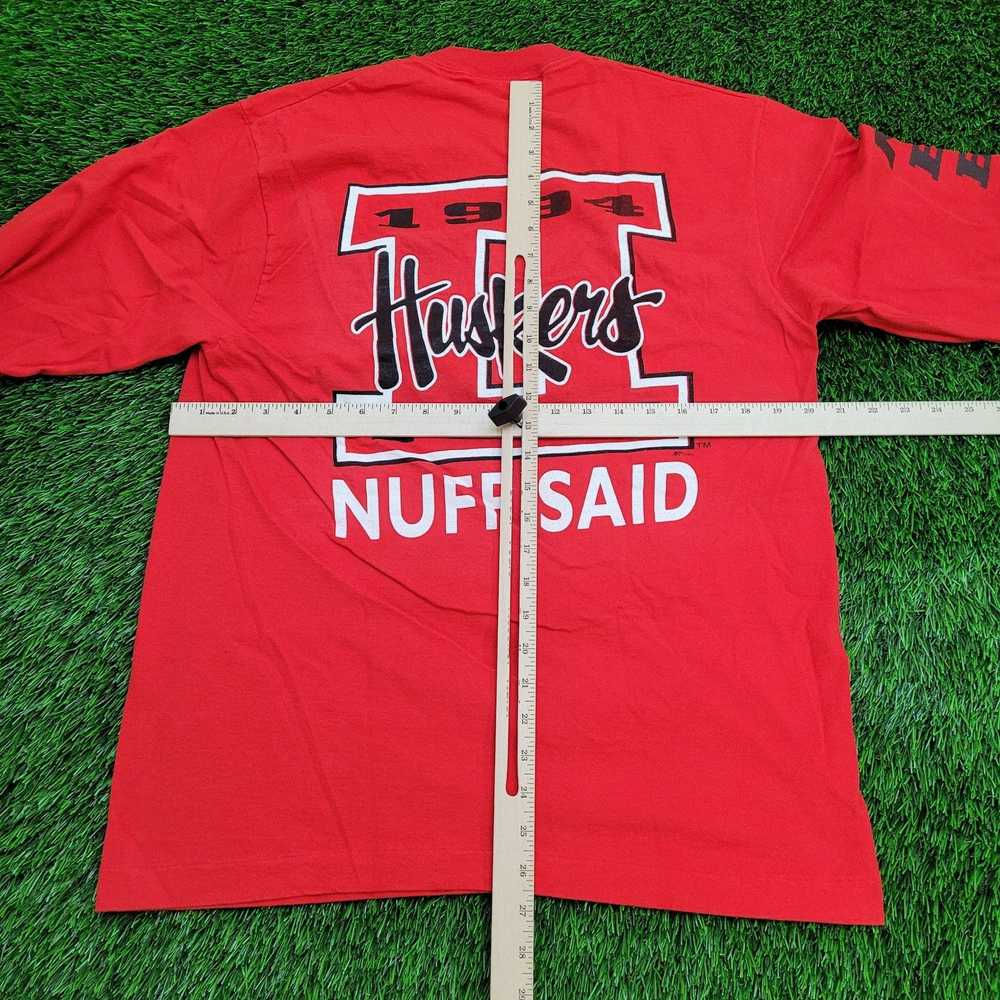 Fruit Of The Loom Vintage 1995 Cornhuskers Champ … - image 7