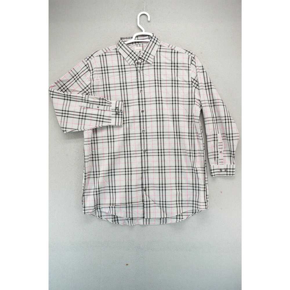 Vintage J Ferrar Shirt Men Size XL Slim Fit Butto… - image 2