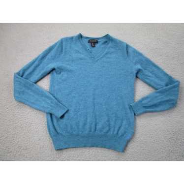 Vintage Tahari Sweater Womens M, L Blue Cashmere … - image 1