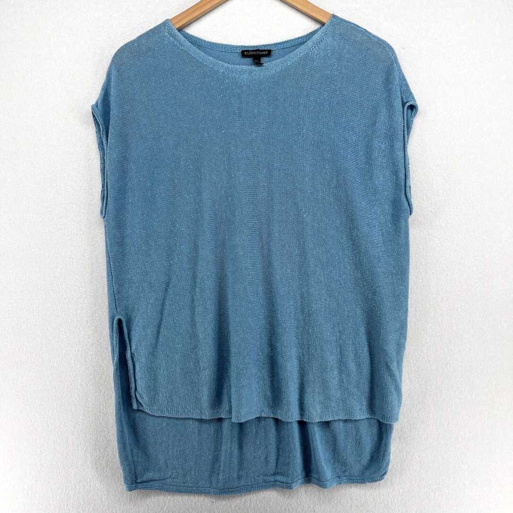 Eileen Fisher EILEEN FISHER Sweater XS Organic Li… - image 1