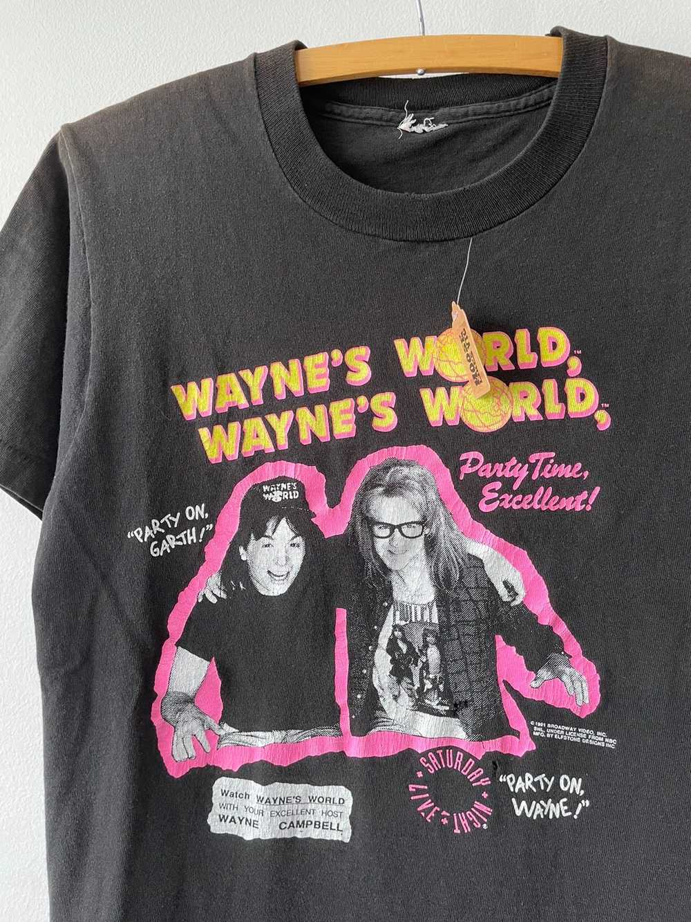 Movie × Streetwear × Vintage Vintage 1991 Wayne’s… - image 2