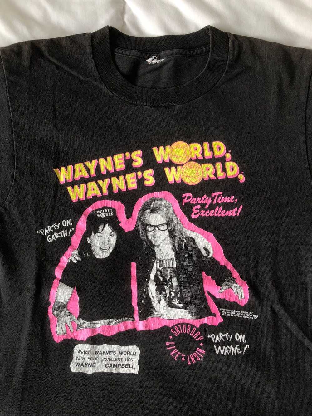 Movie × Streetwear × Vintage Vintage 1991 Wayne’s… - image 4