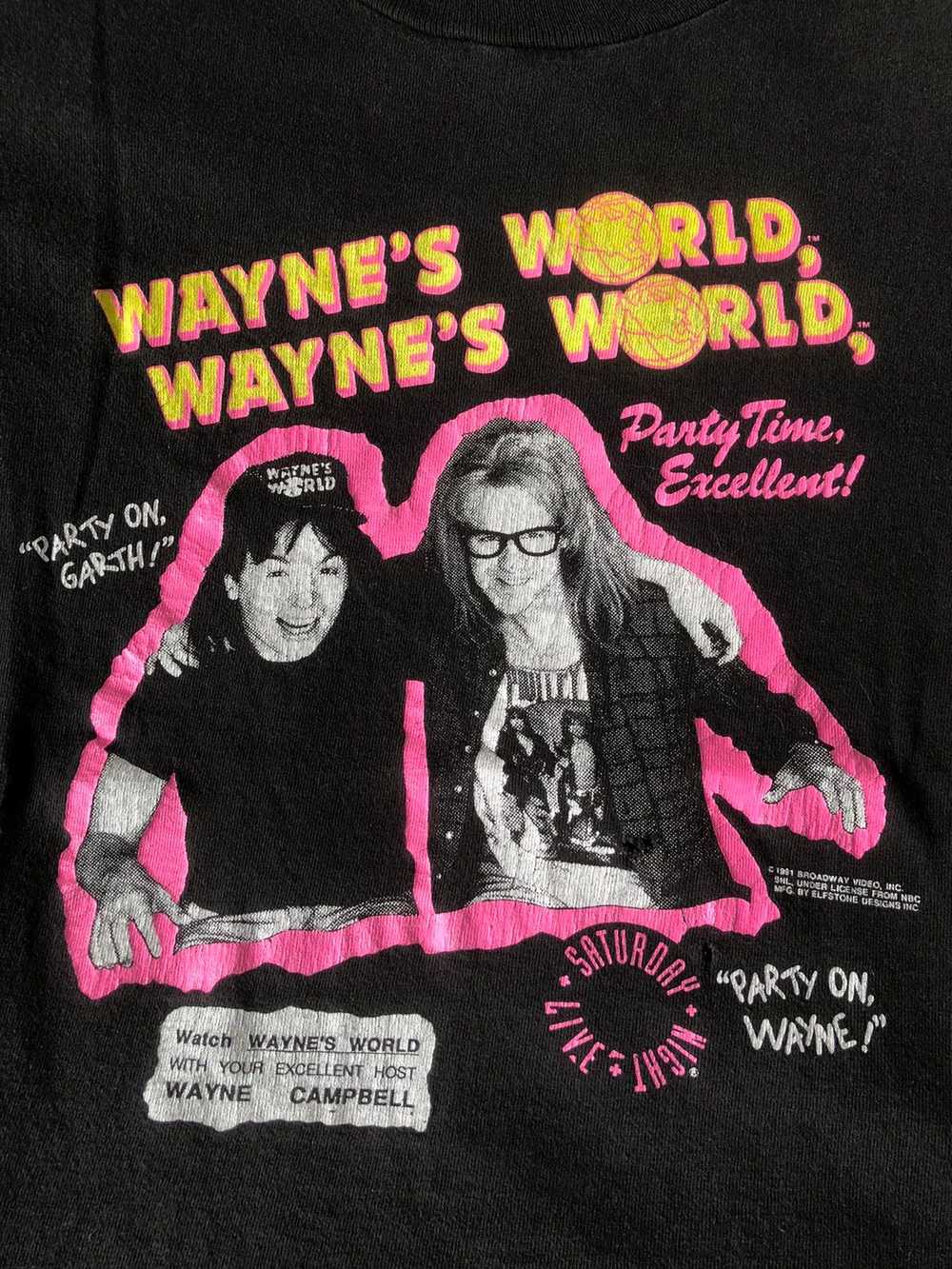 Movie × Streetwear × Vintage Vintage 1991 Wayne’s… - image 5