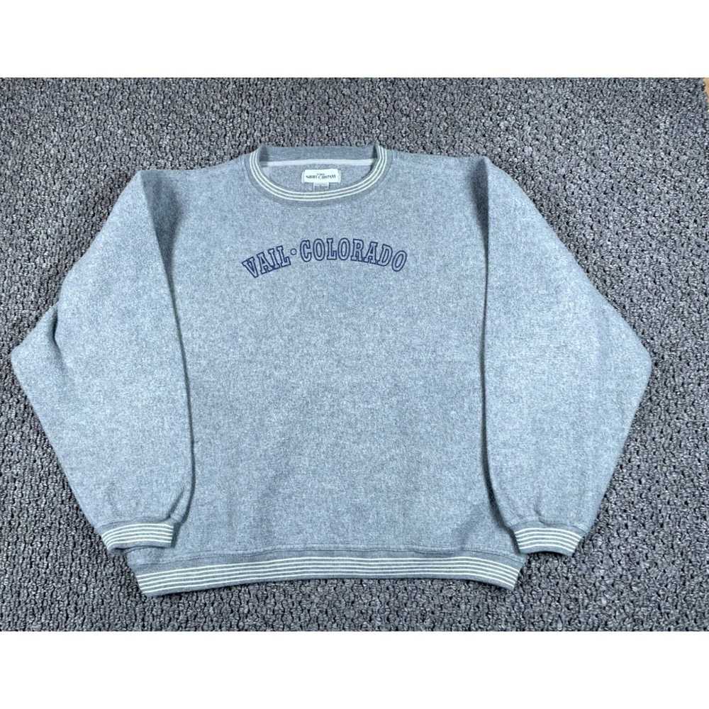 Vintage VTG Vail Colorado Fleece Sweatshirt Adult… - image 1
