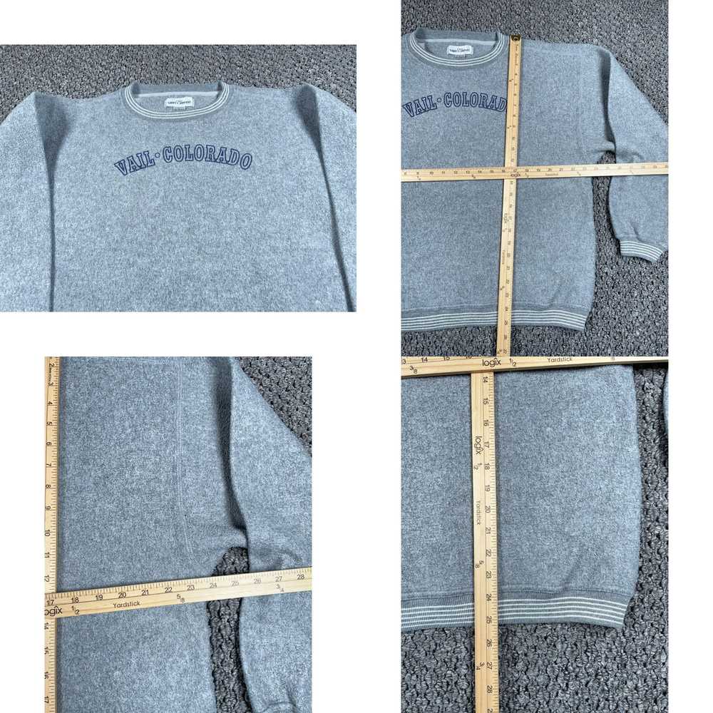 Vintage VTG Vail Colorado Fleece Sweatshirt Adult… - image 4