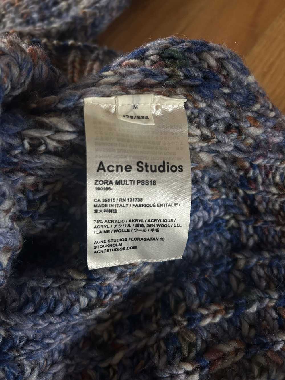 Acne Studios Zora multi knit sweater - image 4