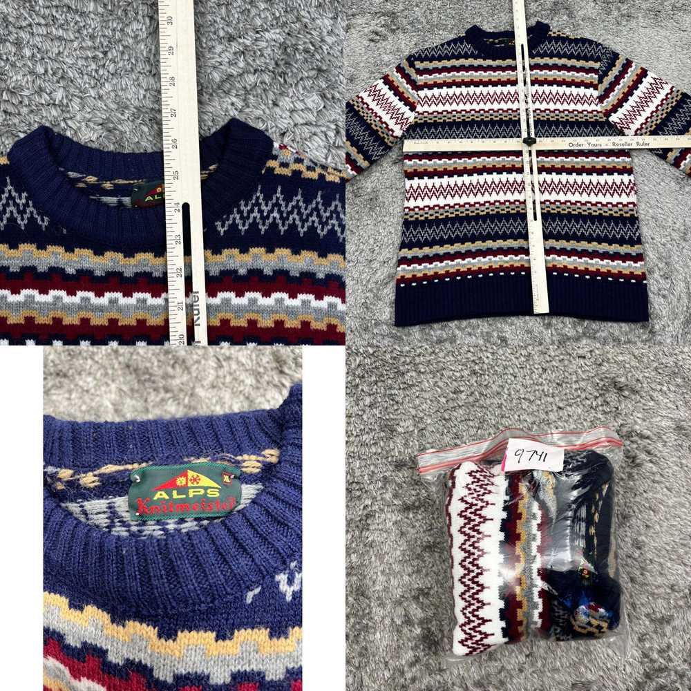 Vintage Vintage ALPS Knitmeister Sweater Mens Lar… - image 4