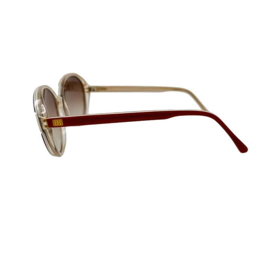 Balenciaga 70s Vintage Retro Sunglasses Red Gold … - image 7