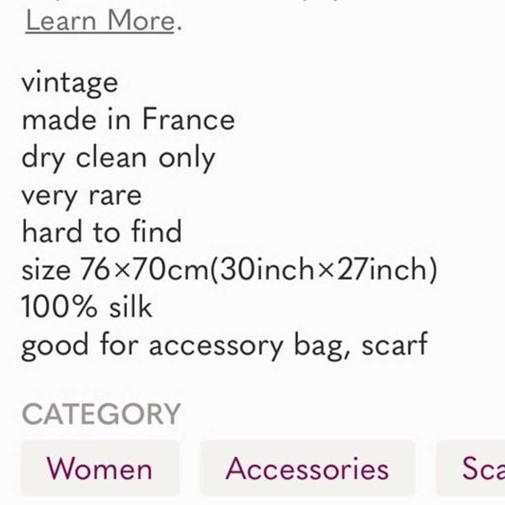 Christian Dior vintage big scarf - image 4